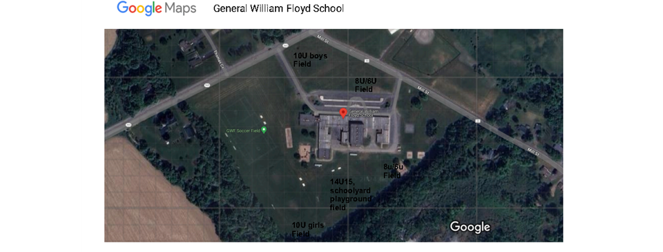 Fields Locations at GWF